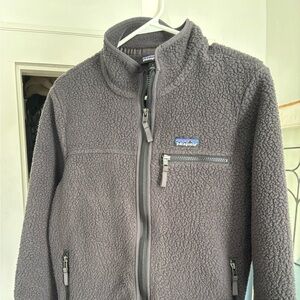 Patagonia Charcoal Fleece Jacket